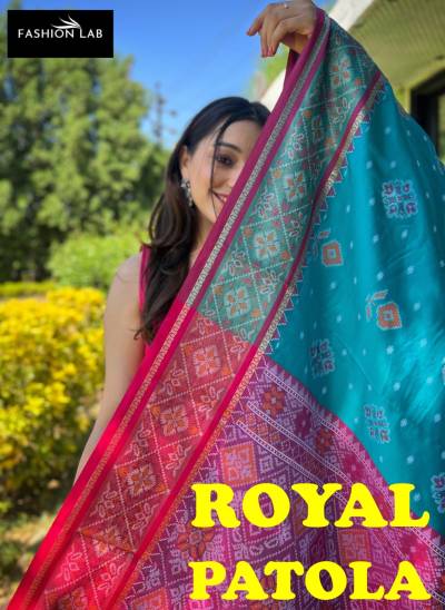 ROYAL PATOLA BY FASHION LAB SOFT PATOLA SILK SAREE WHOLESALER IN INDIA